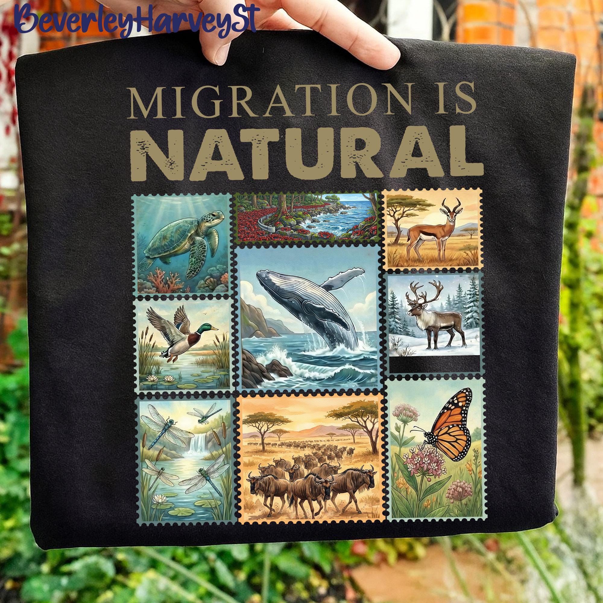 Migration is Natural Png, Great Again PNG Bundle, Migration is ...