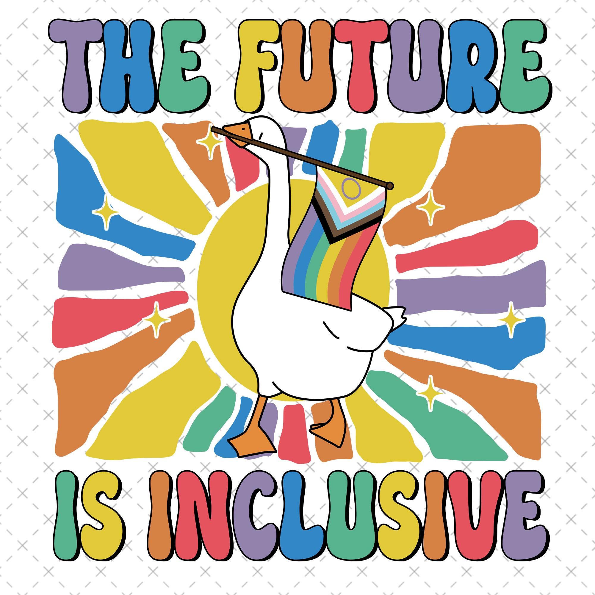 Il futuro è inclusivo Png, LGBTQ png, Mese dell'orgoglio png, Rainbow Pride, Progress Pride, Giustizia sociale, Diritti trans in alto, LGBT png