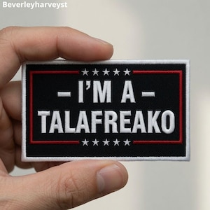 Texas Talafrea.ko-tygmärke, broderat tygmärke för jag är en Talafreak.o, rolig Texas Pride-gåva för sydvästra ökenlandskap, present till Texas-folket
