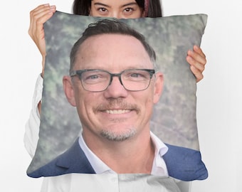 Matthew Lillard Square Pillow Spun Polyester Square Pillow, Custom Throw Pillow Gift, Best Home & Office Decor, Funny Meme Dorm Decor Gift