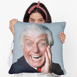 Poduszka kwadratowa Dick Van Dyke z poliestru, poduszka dekoracyjna do domu, prezent, poduszka dekoracyjna na imprezę, spersonalizowana poduszka dekoracyjna na prezent