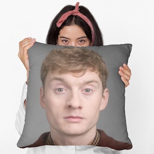 James Acaster Square Pillow Spun Polyester Square Pillow, Home Decor Throw Pillow Gift, Party Decor Pillow, Custom Throw Pillow Gift