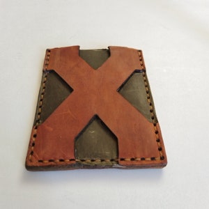 handmade leather card holder pattern