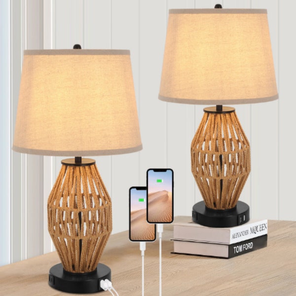 Touch Lamp Nightstand Etsy