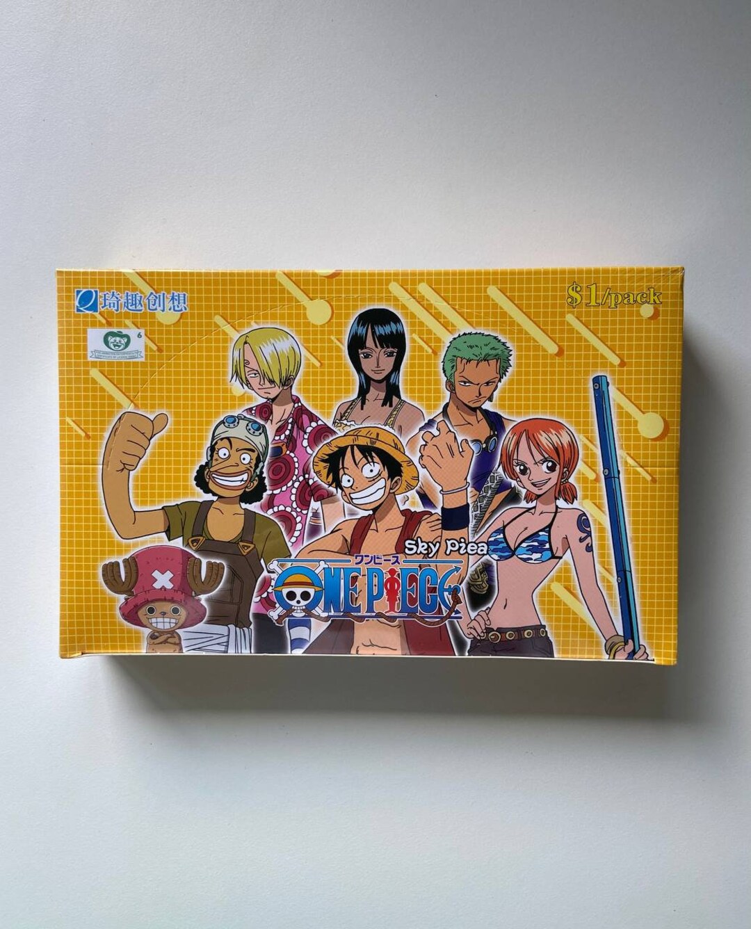 Portefeuille à l'Anglaise Manga One Piece Monkey D. Luffy sur Rapid Cadeau