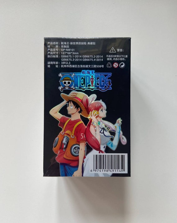 Box Carte One Piece Red Film TCG TCG Display Onepiece Trading Card Booster  Box 20 Packs 100 Cards 