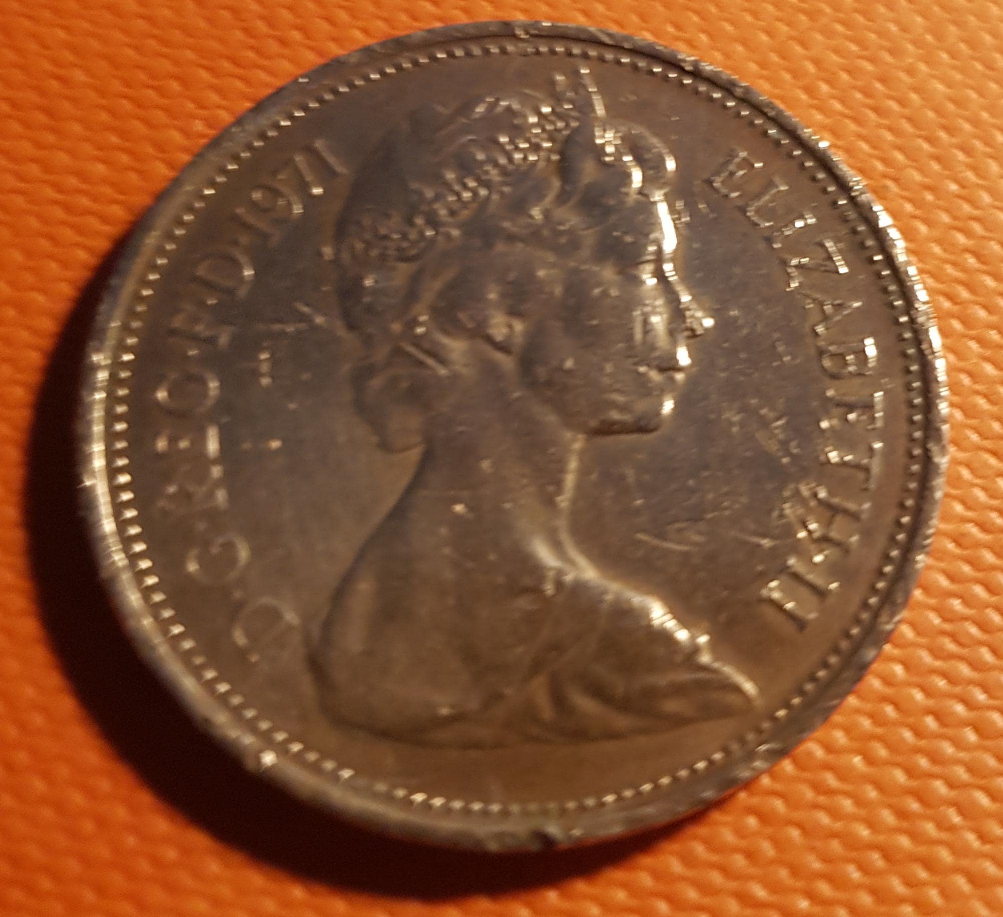 Elizabeth coin 1971 - Etsy 日本