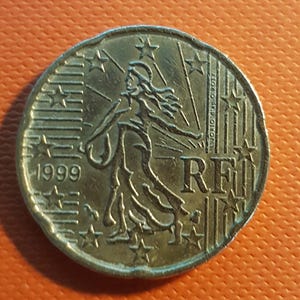 Rare 20 cent coin france - Etsy 日本