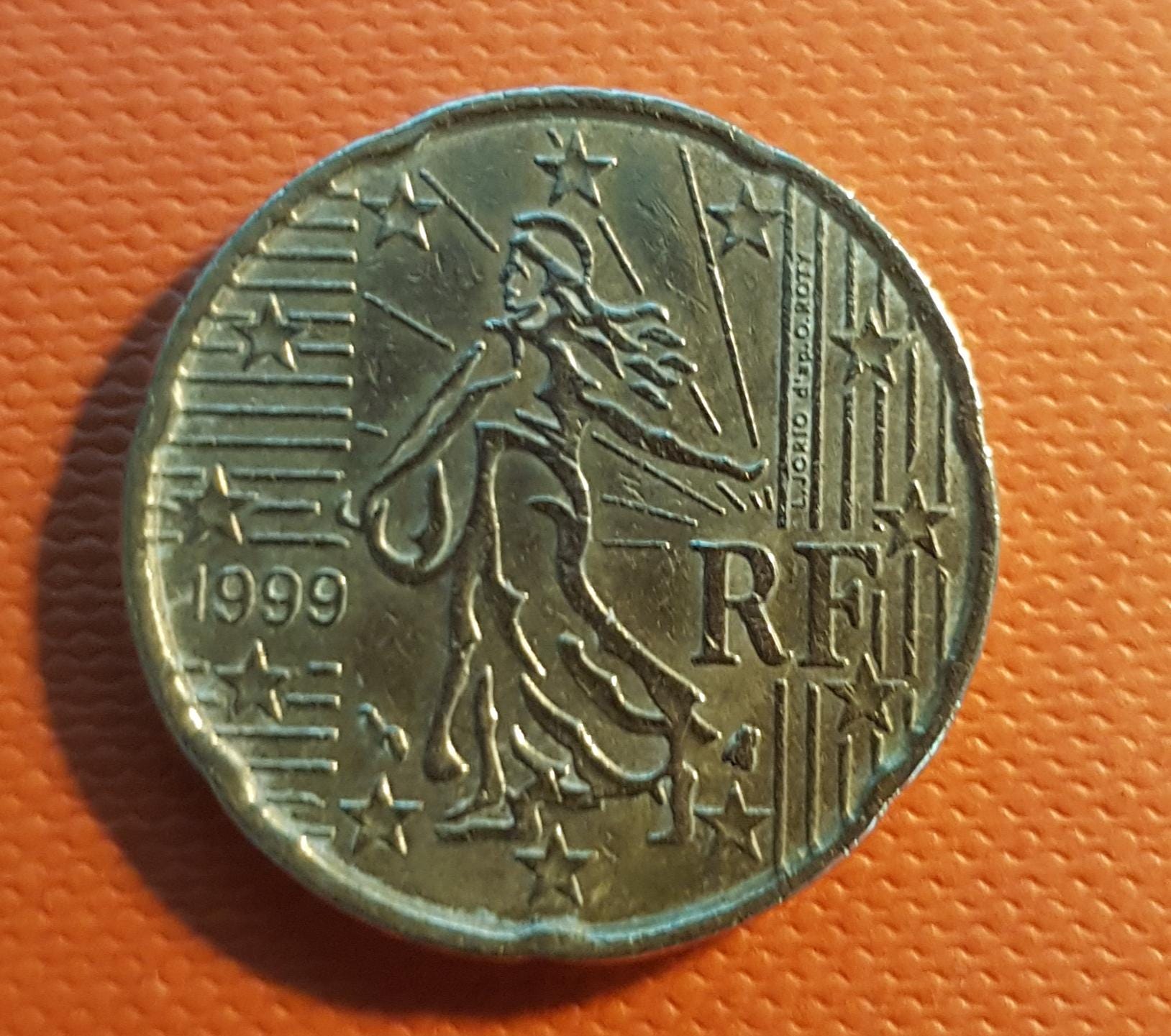 Rare 20 cent coin france - Etsy 日本