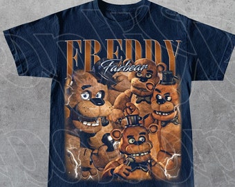 Limited Freddy Fazbear Vintage T-Shirt, Gift For Women and Man Unisex T-Shirt