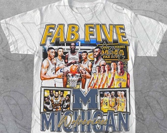 Limited Fab Five University Vintage T-Shirt, Gift For Women and Man Unisex T-Shirt