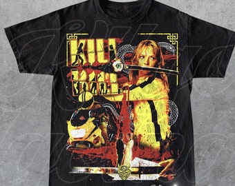 T-shirt Killbill vintage anni '90 limitata, regalo per donna e uomo T-shirt unisex