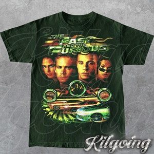 Limited Fast and Furious V1 Vintage 90s T-Shirt, Gift For Woman and Man Unisex T-Shirt