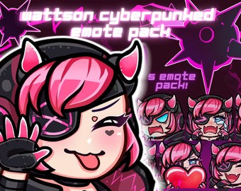 Wattson from Apex Legends Emote Pack - Twitch Emotes - Discord Stickers - Cyberpunked Skin - 5 PCS