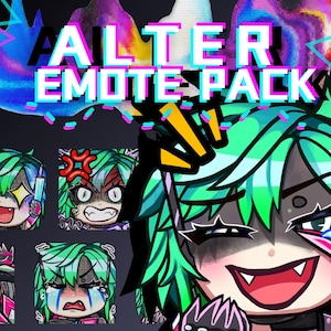 Alter from Apex Legends Emote Pack - Twitch Emotes - Discord Stickers - Chaotic & Crazy - 5 PCS