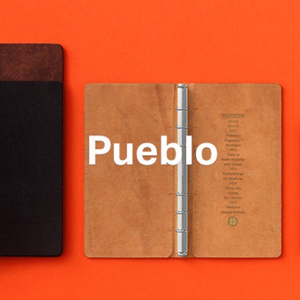 Japan Plotter Pueblo handgemachte 6-Ring italienische Gerbung Leder Notebook Abdeckung Schreibwaren Abdeckung für Notebook Geschenk für unisex