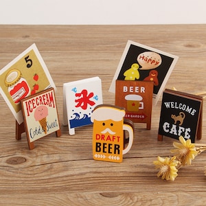 Lindos clips de madera para soporte de postales, clips para papel para tarjetas, tarjetas de mensaje, artículos de papelería para mesa