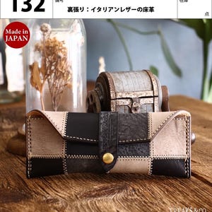 Japan freaks&co handmade Italian tanning leather pen case stationery gifts leather case