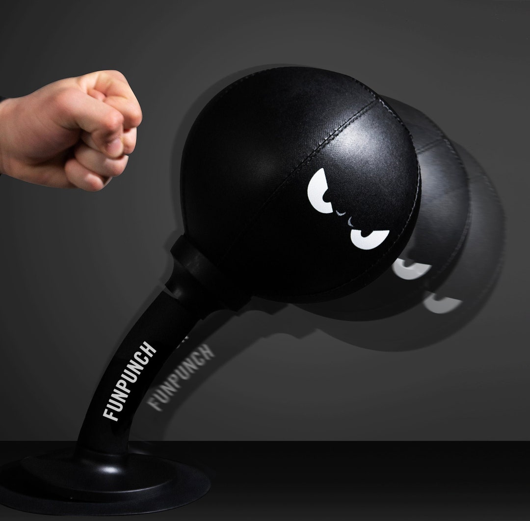 Ballon De Punch Anti-Stress - Succion Cute Cartoon - Jouet Boxe Bureau Pour Enfants, Adultes - Détente Et Loisir