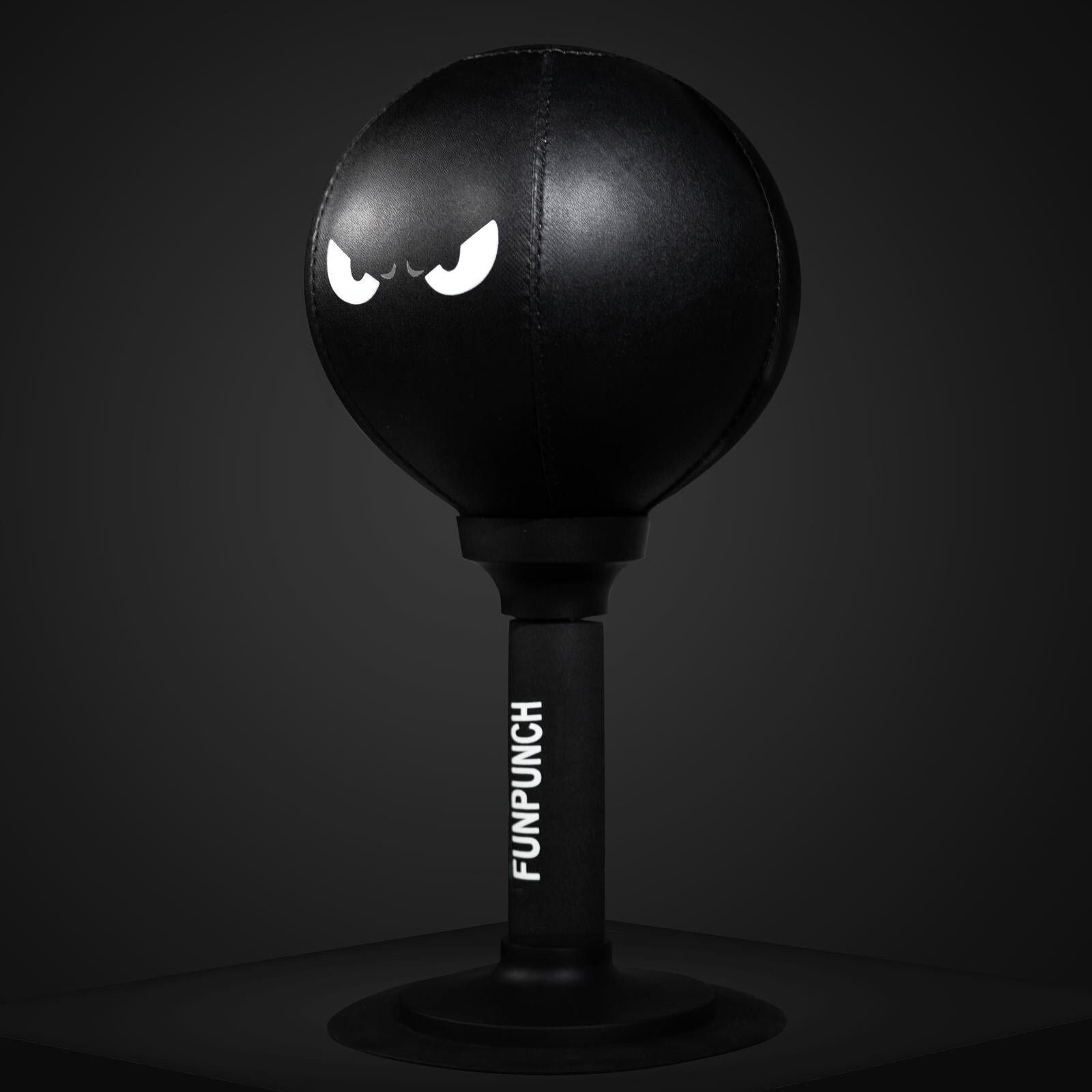 Sac De Boxe De Bureau Anti-stress Avec Ventouse - Punch Ball à Gonfler Pour Défoulement Au Travail