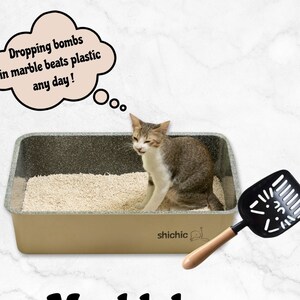 Teflon litter box cheap