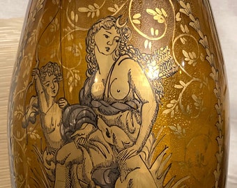 Vase in Murano glass "Gabbiani"