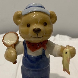 Royal Copenhagen Porcelain Figurine &quot;Victor, Bear Fisherman&quot;