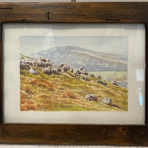 Quadro "Pascolo" di Khasiev Vladimir, acquerello