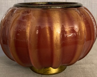 ボヘミアン チェコ アート ガラス花瓶 ウラジミール ミカ作