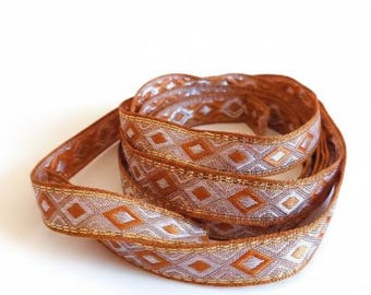 Beige Shamanic Watanas – Mesa-Bänder 180 cm x 1.6 cm ( 59 in x 0.63 in)