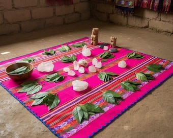 本物のボリビア産アグアヨ生地、先住民の祭壇織物、装飾品 - Etsy 日本