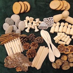 Natural Loose Parts Play Set - Etsy