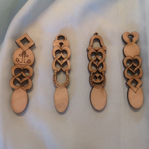 Lovespoon Laser Cut Table Confetti. Wedding and party table decorations, lovespoons, wedding party, table decrations, personalised wedding