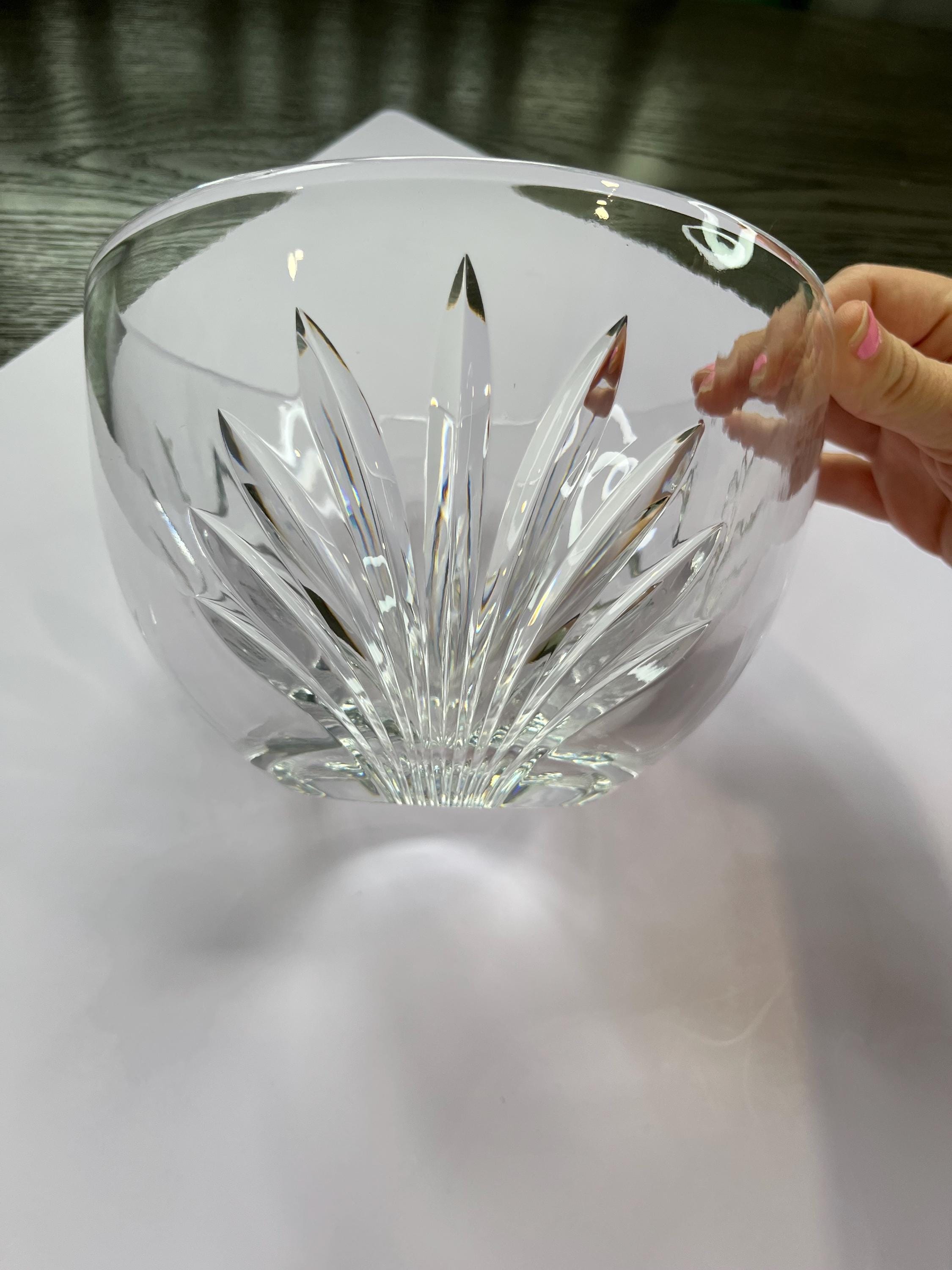 Tiffanys Crystal Bowl - Etsy