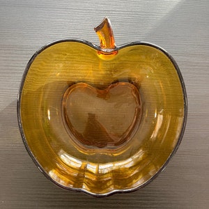 Vintage Hazel Atlas Apple Orchard Blossom Bowl