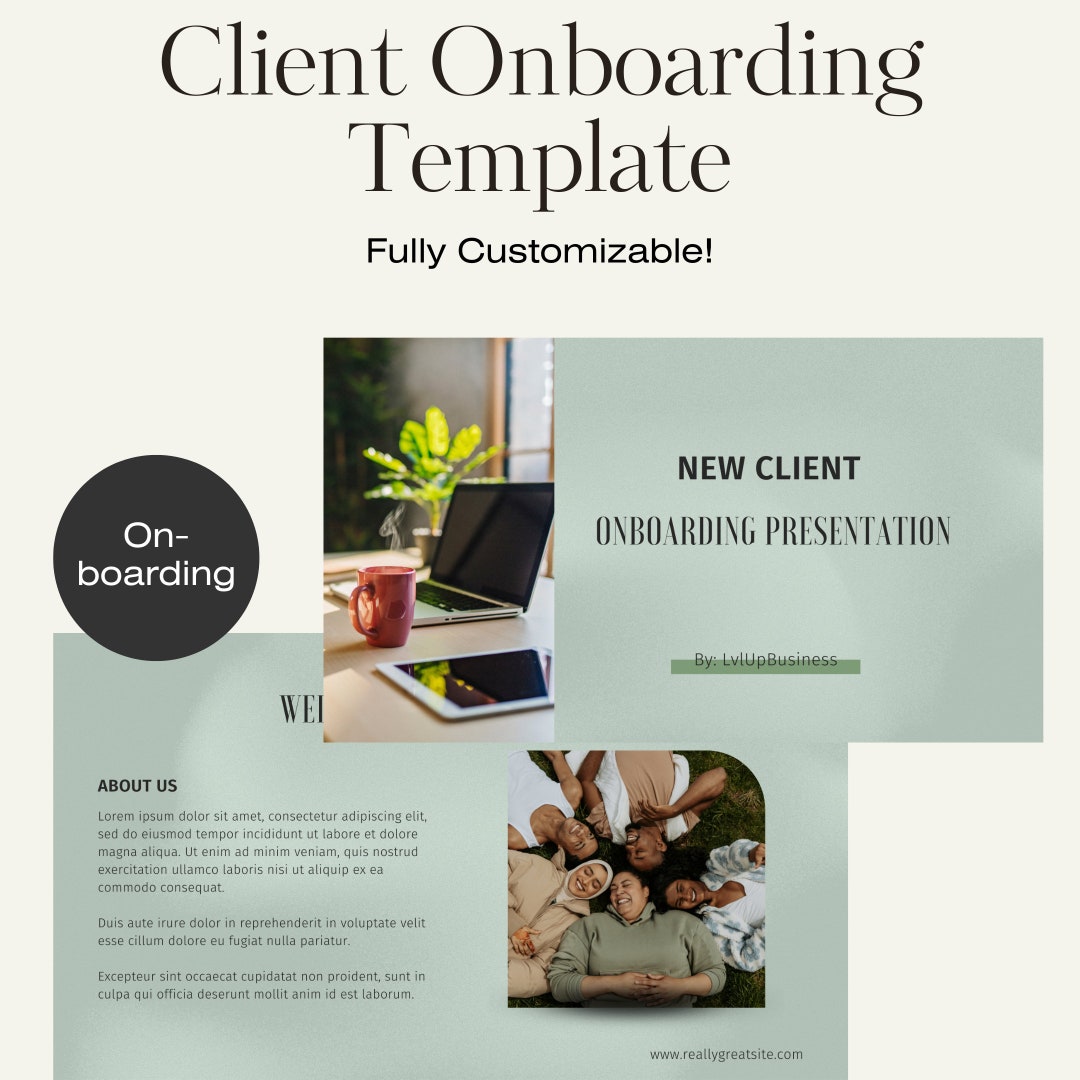 New Client Onboarding Template for Service Based Businesses, Virtual ...