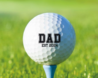 Personalized Golf Balls, Father's Day Gift