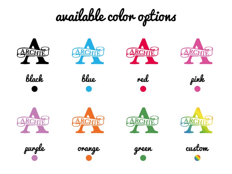 Personalized Golf Balls, Monogram Scroll, Gift for Golfers, Gift for