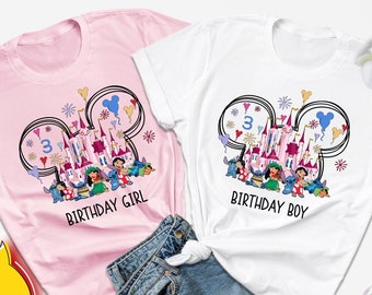 Lilo and Stitch Birthday T-Shirt, Disney Family Tee