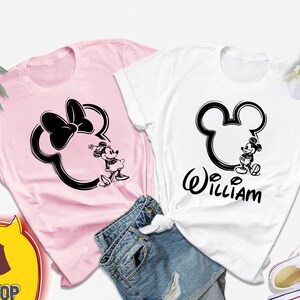 Mickey Mouse Shirt, Minnie Mouse Shirt, Disney Family Shirts, Disney Matching Shirt, Disney Trip Shirt, Disney Kids Shirt, Disneyworld Shirt