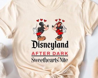 Sweethearts Nite Disneyland After Dark Shirt, Valentine's Day Shirt, Disneyland Valentine Shirt, Disney Trip Shirt