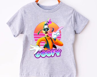 Disney Goofy Shirt, Goofy Shirt, Disney Trip Shirt, Disney Kids Shirt, Goofy Neon Shirt, Goofy Women Tank Top, Disneyland Shirt