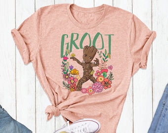 Baby Groot Dancing Shirt, Guardians of the Galaxy, Disney Vacation Tee