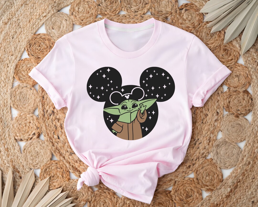 Baby Yoda Shirt, Mickey Head Grogu Shirt, Star Wars Shirt, Baby Yoda