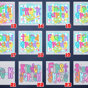 Stitch Back to School Shirt, First Day Of School Shirt, Stitch Kindergarten Shirt, Pre-K Shirt, First Second Third Fourth Fifth Grade Shirt image 3