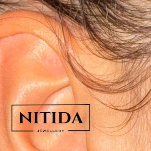 Mini piercing de barra labret com estrela dourada, piercing de cartilagem no lábio superior, tragus, piercing de orelha, joia corporal prateada para meninas, presente para ela