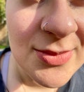 Nose Ring Hoop For Nose Piercing 16G 18G 20G 316L Surgical Stainless Steel Jewellery Hinged Segment Ring Gift For Women 6mm 8mm 10mm