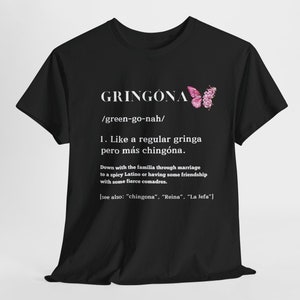 Gringona Butterfly T-Shirt: Latina Power Tee