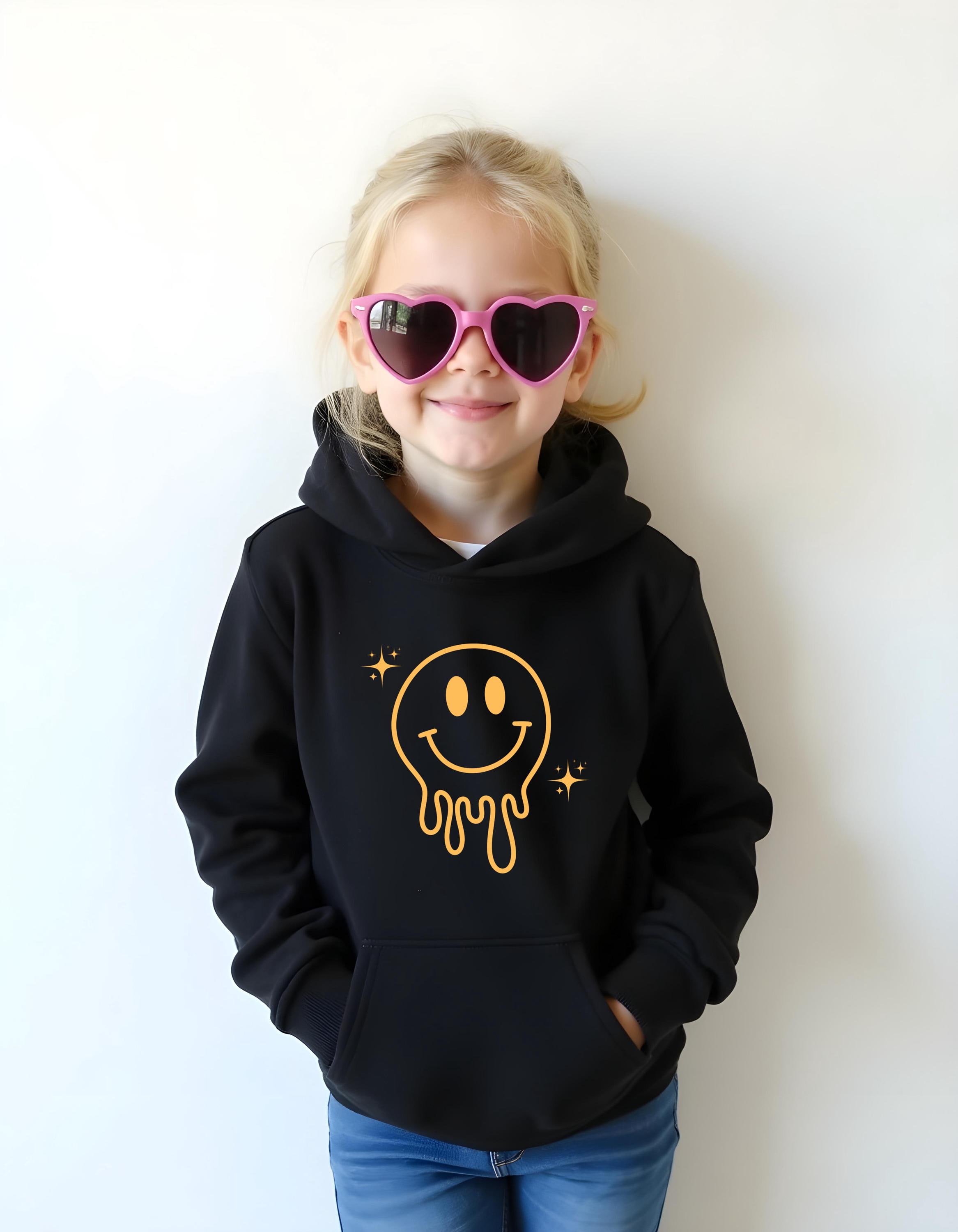 Happy Face Youth Sweatshirt - Etsy