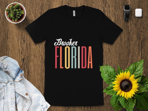Brooker Florida shirt verhuizen naar Brooker Florida Gift Brooker Florida kleding Etsy Nederland